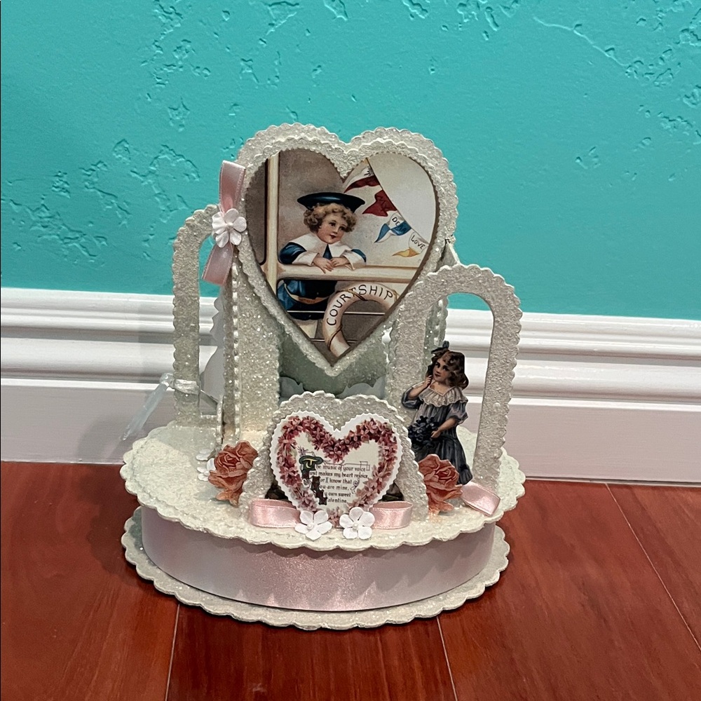 Vintage Courtship Valentine’s Day Box - Picture 2 of 6